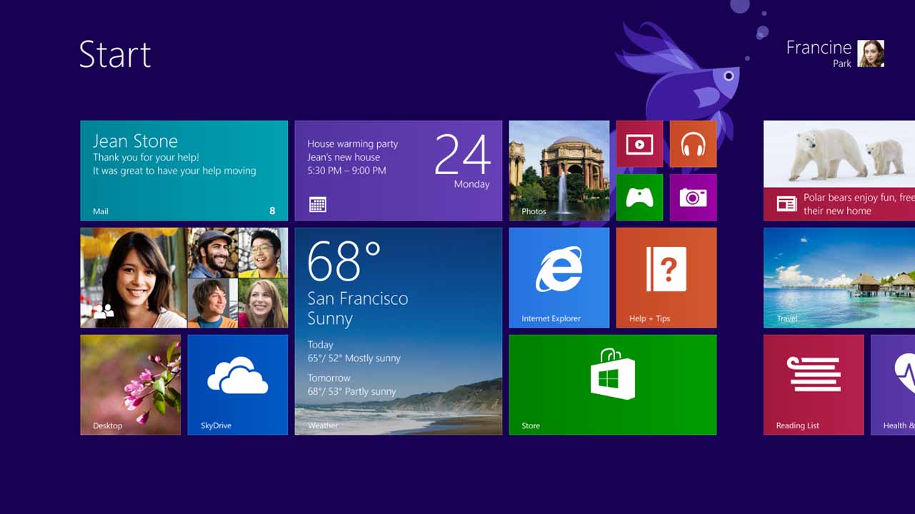 Windows 8.1 Start